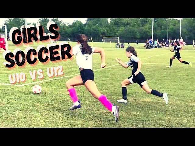 GIRLS SOCCER GAME | U10 vs. U12 | AWESOME DEFENSE