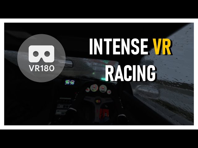 Immersive VR180 4K Tokyo Express Way Drive in Heavy Rain POV | #assettocorsa