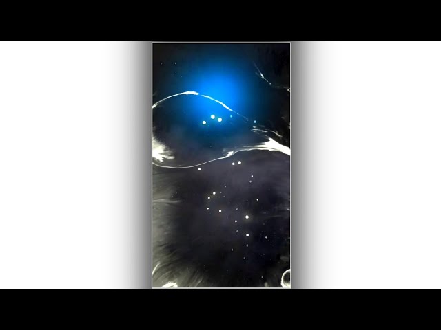 Template Video Background Full Screen | Ink Splash Light Effect | Kinemaster Template Black Screen