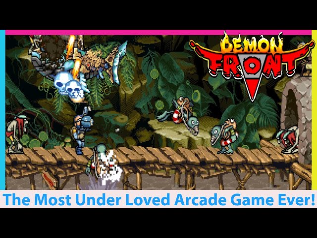 The MOST Underappreciated Arcade Game IMO! Demon Front