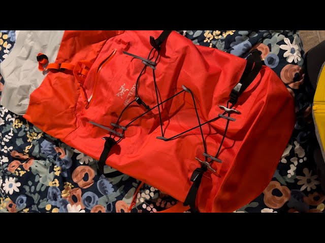 Arc’teryx Alpha Fl 30 backpack🎒/Arc’teryx Oloss ski carry pack accessory Unboxing/installation