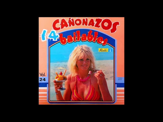 14 Cañonazos Bailables Volumen 24 LP Completo Discos Fuentes 1984