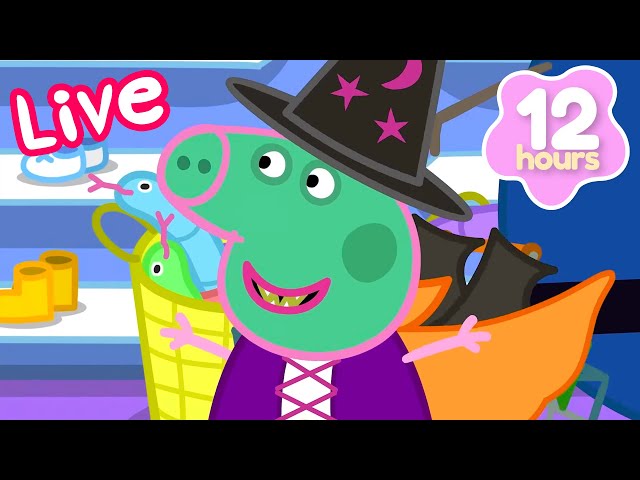 🔴 LIVE Peppa Pig Best Full Episodes 2024 | 24 HOUR Livestream