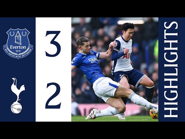 Everton 3-2 Tottenham Hotspur | Premier League Highlights