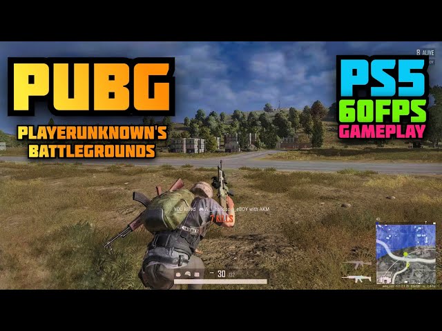 PUBG PS5 Gameplay [60FPS]