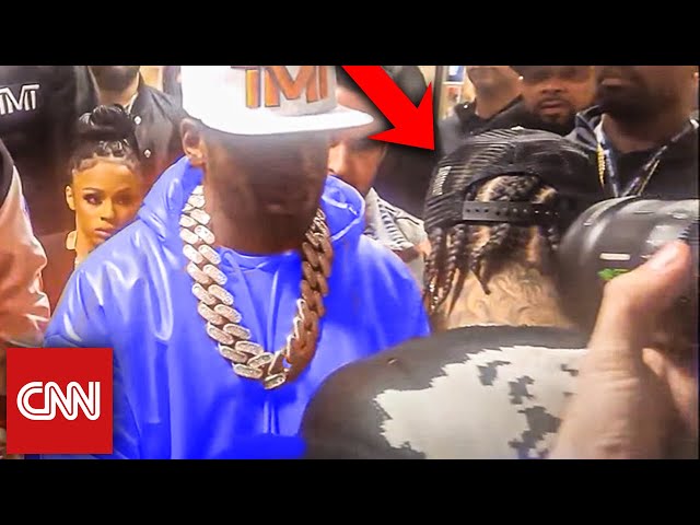 CHAOS Erupts As Floyd Mayweather PUNCHES Gervonta Davis LIVE at Tank vs Roach Conference!