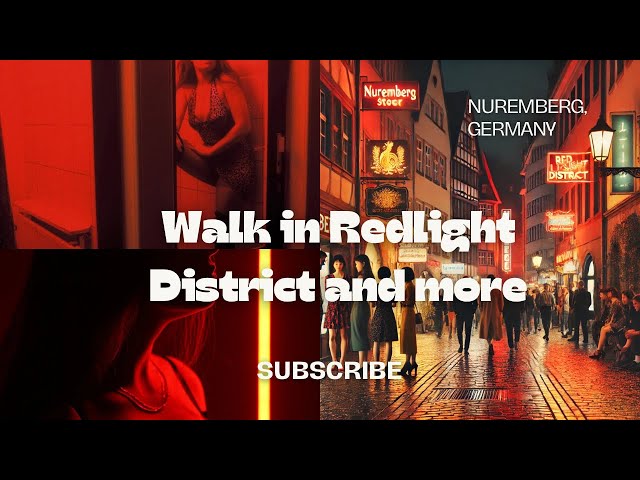 Nuremberg’s 4k Walking Tours | Red Light District| Street Walk & Culture| Unfiltered | 2025 | Part 3