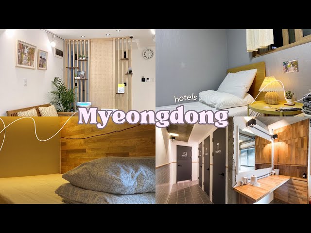 Where to stay in Seoul (budget hotels) 💸 | South Korea travel vlog