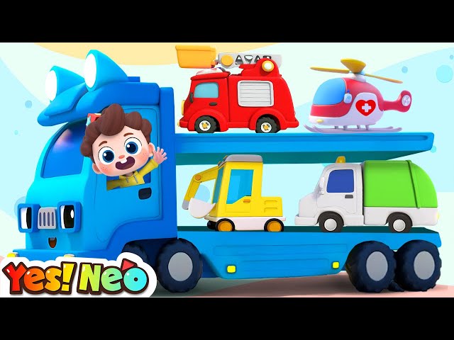 🔴LIVE | Finger Family with Transportations | Street Vehicles | Nursery Rhyme & Kids Songs | Yes! Neo