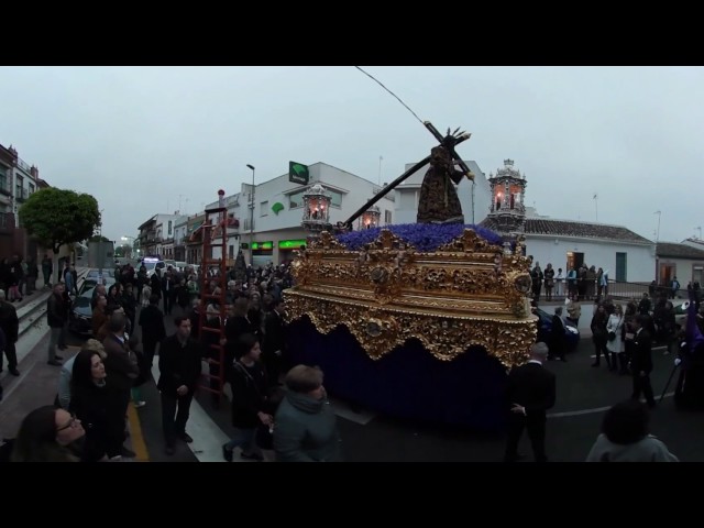 Gran Poder al Alba en la Madrugá de 2017 ( Vídeo 360 ).