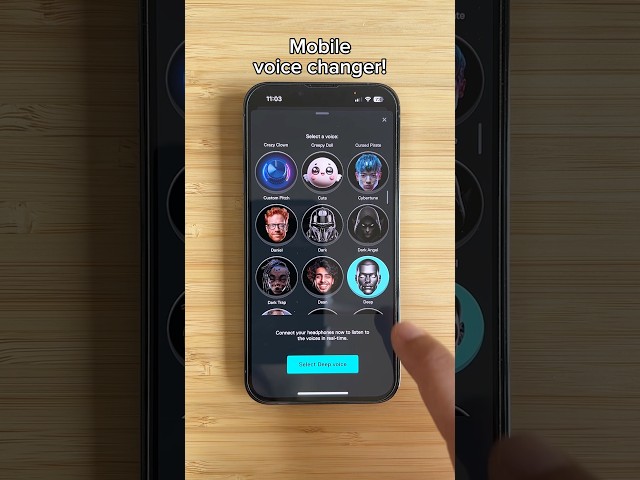 🔥Huge update! We just added a voice changer to our mobile app #voiceeffects #mobile  #mobilegaming