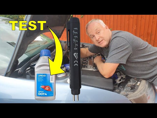 How to use a brake fluid tester