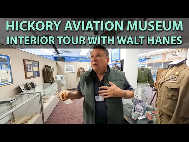 Hickory Aviation Museum Interior Tour Part 1 - 360-Degree Video - Led by Walt Hanes