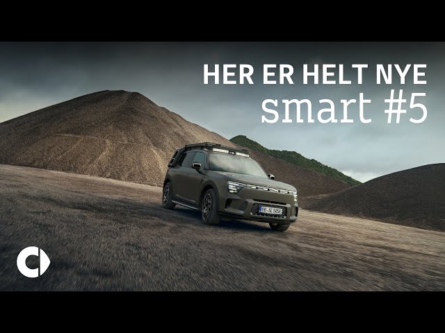 Første titt på smart #5 | Se smart sin første mellomstore premium-SUV