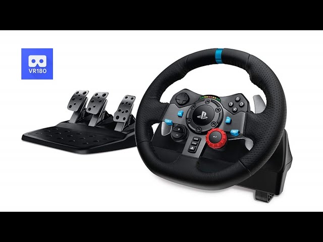 3D 180VR 4K Logitech G29 Racing Wheel for PS4 PS3 PC 360VR