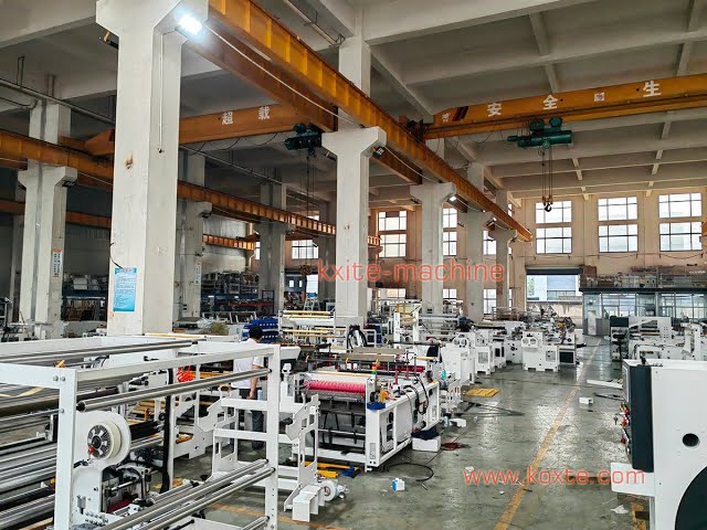 air column bag film roll making machine