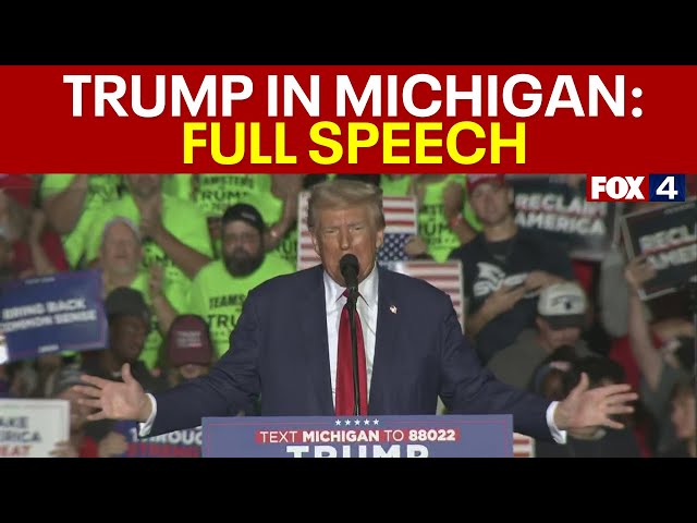 Trump Rally in Michigan: FULL SPEECH