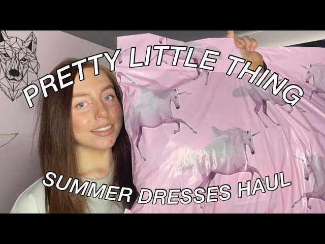 PRETTY LITTLE THING SPRING/SUMMER DRESSES | TRY-ON HAUL