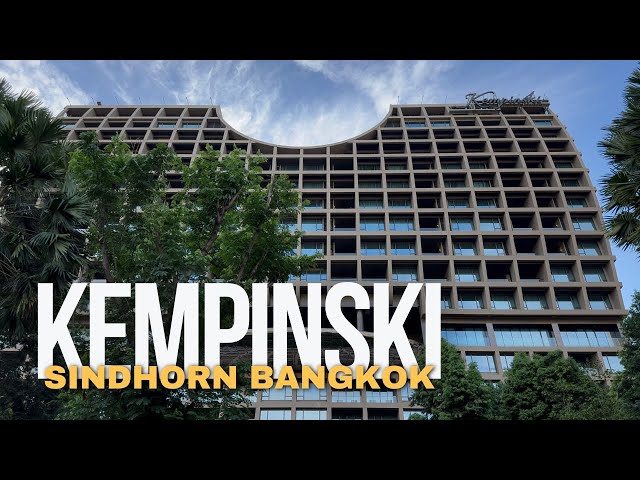 Luxury 5* hotel in Bangkok: Sindhorn Kempinski - full review