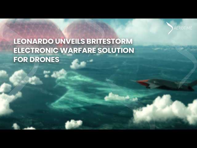 Leonardo unveils BriteStorm electronic warfare solution for drones