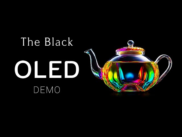 OLED Demo HDR 8K Ultra HD 60fps - The Black 1