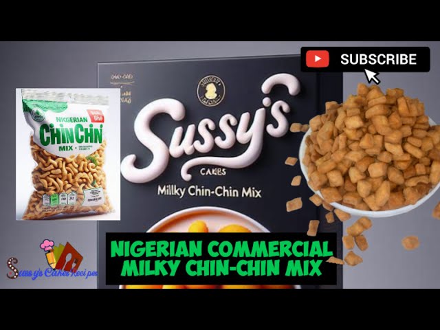 HOW TO MAKE NIGERIAN COMMERCIAL MILKY CHIN-CHIN MIX RECIPE