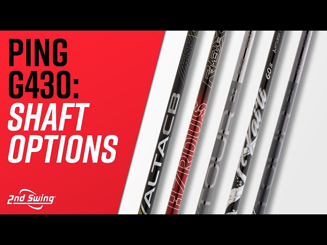 PING G430 SHAFT OPTIONS TEST | PING G430 Driver