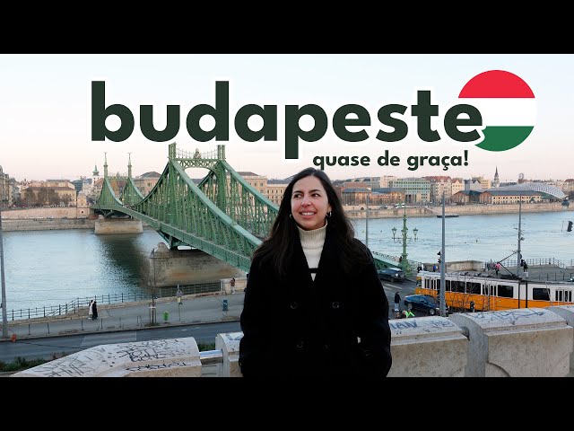 Um dia fazendo coisas gratuitas comigo em Budapeste  🇭🇺 | Mariany Viaja