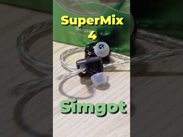 Los mejores IEM que he tenido | Simgot SuperMix 4 #simgot #iem #supermix4 #audio #imartz