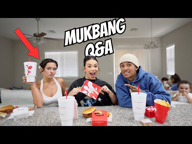 Q&A MUKBANG WITH LIL JERZ! **JUICY**