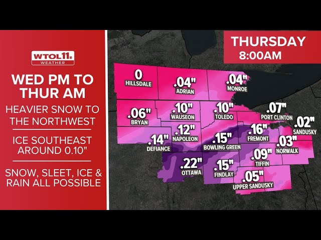 Extended forecast on 2 major storms set to hit viewing area - Here's what to know | WTOL 11 Weather