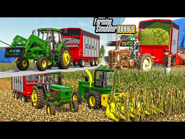 CHOPPING SILAGE & SHOPPING FOR NEW COMBINE! (2000'S SERIES)