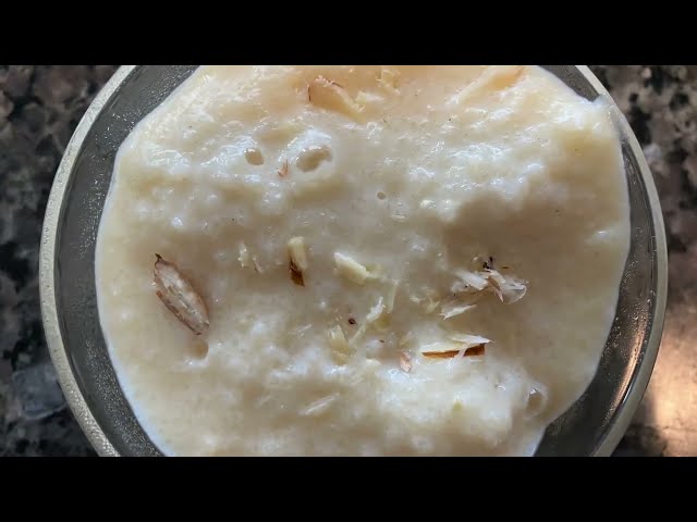 Authentic Pakistani Kheer Recipe | Creamy Rice Pudding Dessert