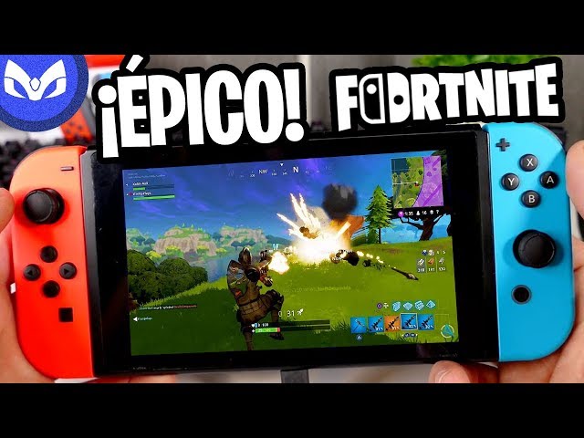 ASI ES FORTNITE en NINTENDO SWITCH GRATIS Y ANDROID ?