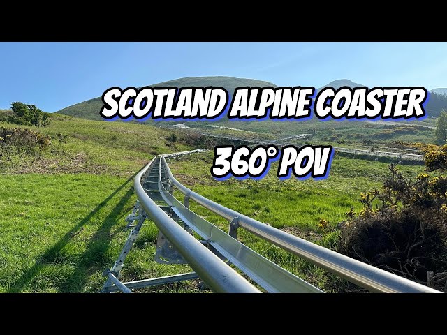 Scotland's Insane Alpine Coaster (360° Experience) | VR Headset