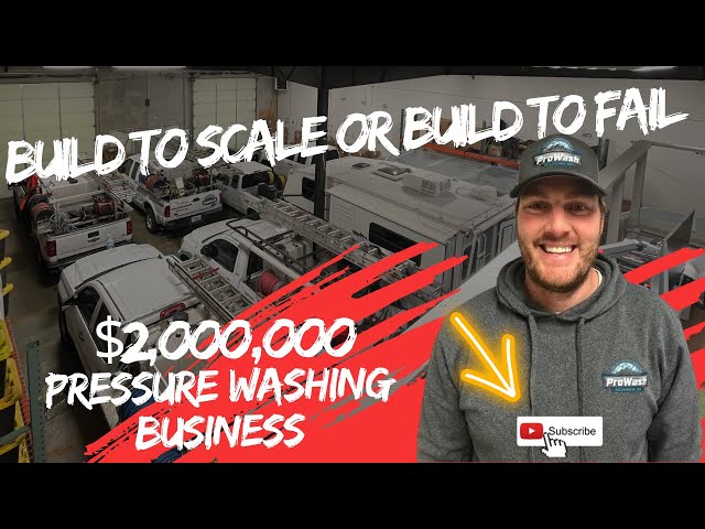 Tour of a $2M Pressure Washing Business