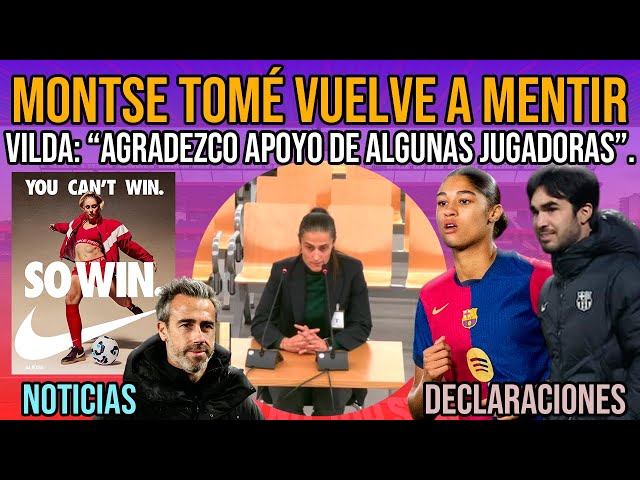 😡 MONTSE TOMÉ MIENTE OTRA VEZ | VILDA | BARÇA FEMENÍ, PERE ROMEU, GRAHAM Y SYDNEY SCHERTENLEIB