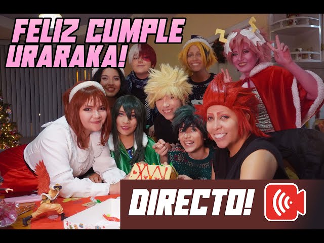 La clase A se reúne por el cumpleaños de Uraraka ♥️🌟- En DIRECTO🔴