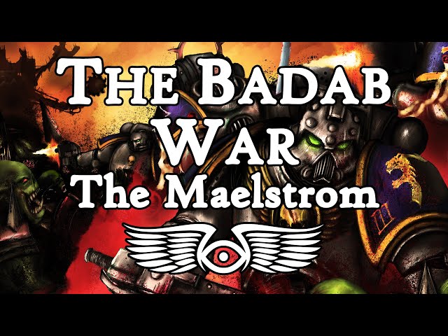 The Badab War Part 1: The Maelstrom Zone and the Maelstrom Warders (Warhammer 40k Lore)