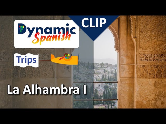 Explora La Alhambra - aprende español en VR con Dynamic Spanish Trips (6K 360 VR)