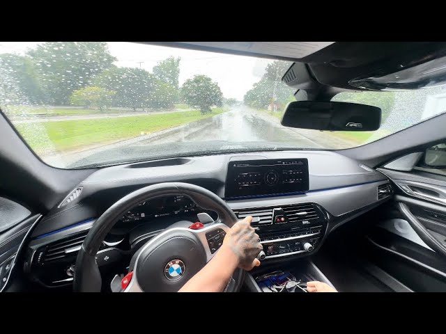 DRIFTING EVERY TURN IN MY M5 COMPETITION