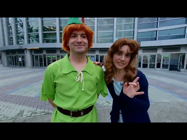 PETER PAN & WENDY COSPLAYERS in VR180