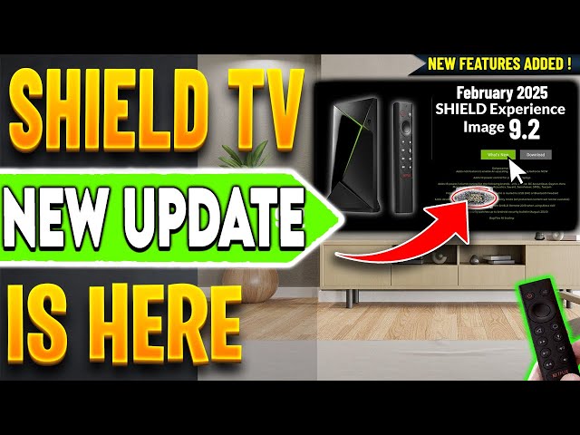 🔴New Nvidia Shield Update - Look At What They Added ! 😍