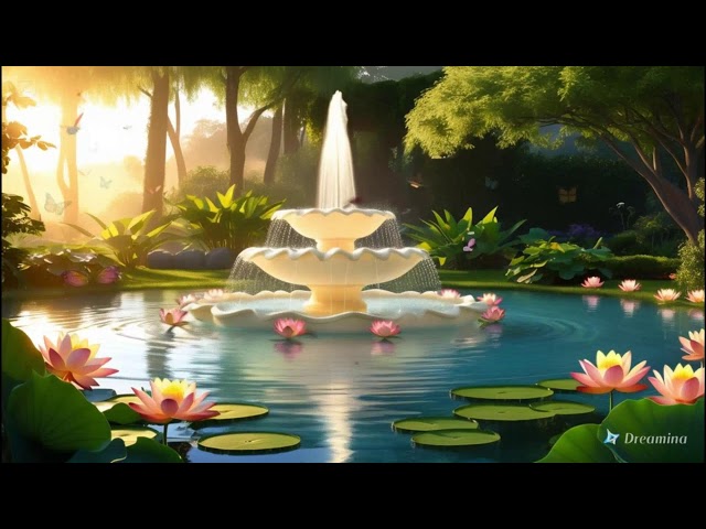 Relaxing Music 24/7, Peaceful Garden perfect for stress relief, Meditation, Sleep  #calmingmusic