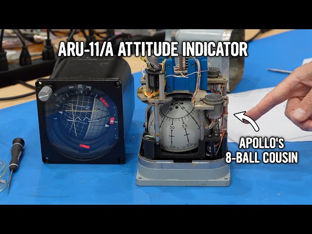 ARU-11/A Attitude Indicator - Part 1: Tear Down and Release of Magic Smoke