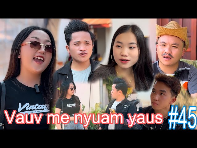 Tub ntxhais quav TikTok #daim45 (vauv me nyuam yaus) by aibvamkhwb pabpawg9d #funny #hmoob