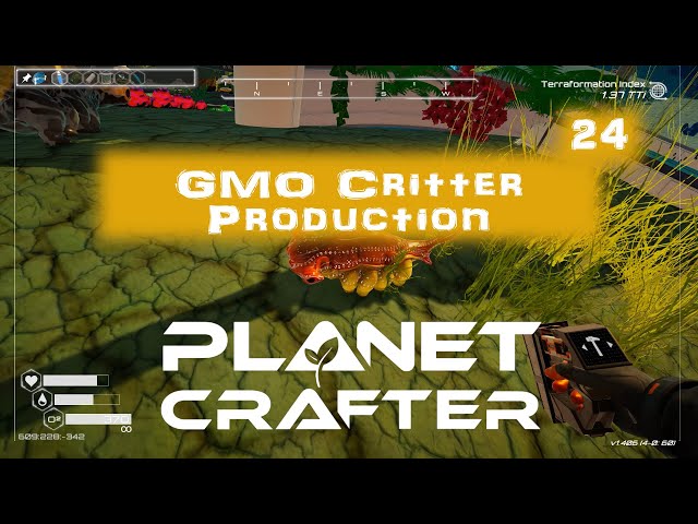 GMO Critter Production - Planet Crafter DLC 24