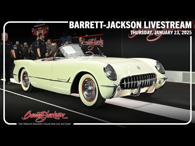 LIVE // THURSDAY 2025 SCOTTSDALE AUCTION LIVESTREAM // THURSDAY, JANUARY 23, 2025