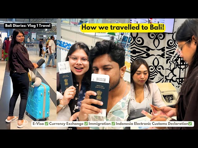 Bali Diaries: Vlog 1 - How We Traveled to Bali | Unfiltered Vlog