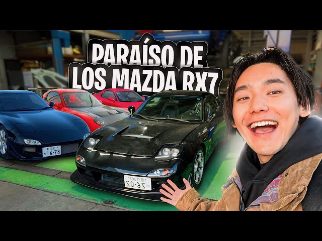 Visitando el mejor taller de Mazda RX7’s en Japón (Mazda RX7) | Kenyi Nakamura